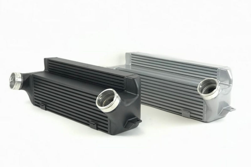 CSF 04-13 BMW 335i/xi (E90/E91/E92/E93) High Performance Stepped Core Bar/Plate Intercooler - Black - DTX Performance