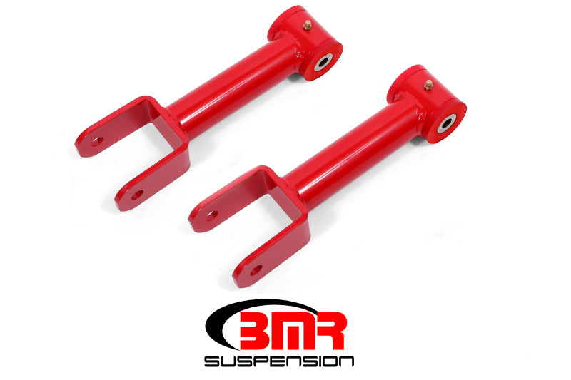 BMR 79-04 Fox Mustang Non-Adj. Upper Control Arms (Polyurethane) - Red - DTX Performance