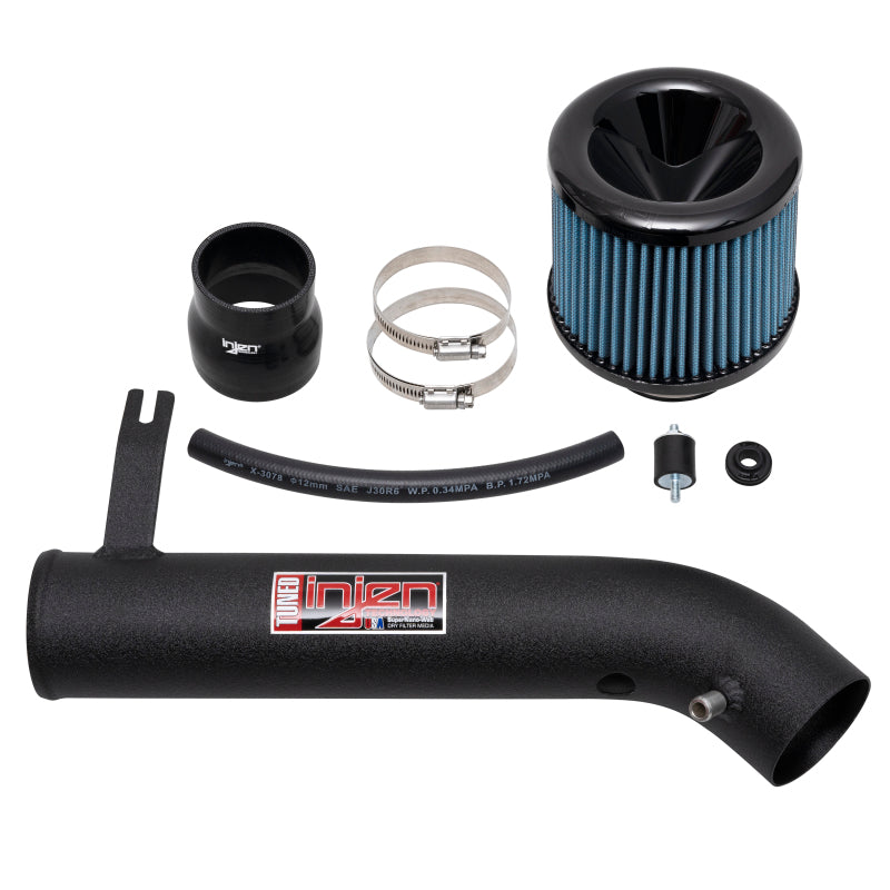 Injen 96-98 Honda Civic EL/EX/HX L4 1.6L Black IS Short Ram Cold Air Intake - DTX Performance