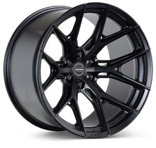 Load image into Gallery viewer, Vossen HF6-4 18x9 / 6x139.7 / ET0 / Super Deep / 106.1 CB - Satin Black Wheel for performance upgrades.