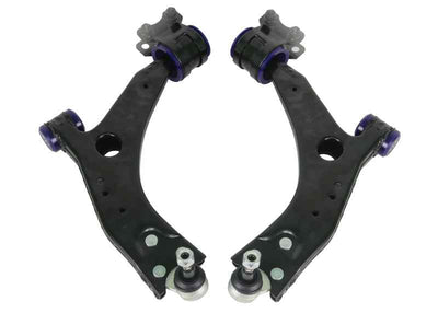 Superpro 05-11 Ford Focus LS/LT/LV Volvo S40/V50 C70 Front Lower Control Arm Assembly Kit