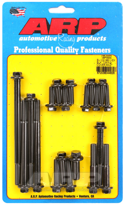 ARP Buick 350 Timing Cover and Water Pump Hex Bolt Kit - High performance car parts by DTX Performance - Veteran owned shop