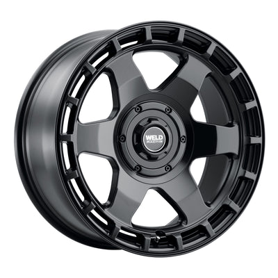 Weld Off-Road Ridge 17x9 - 6x135 / 6x139.7 BP - ET-12 - 106.1mm CB - Satin Black Wheel