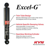 KYB 17-22 Ford F-350 Super Duty Chassis Cab Excel-G Gas Shock - Rear