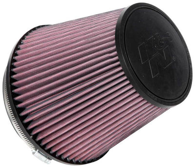K&N Universal Clamp-On Air Filter 6in FLG / 7-1/2in B / 5in T / 6-1/2in H for performance car parts, DTX Performance use