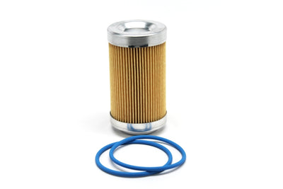 Fuelab 10 Micron Paper Replacement Element - 3in w/2 O-Rings & Instructions for engine performance parts at DTX Performance