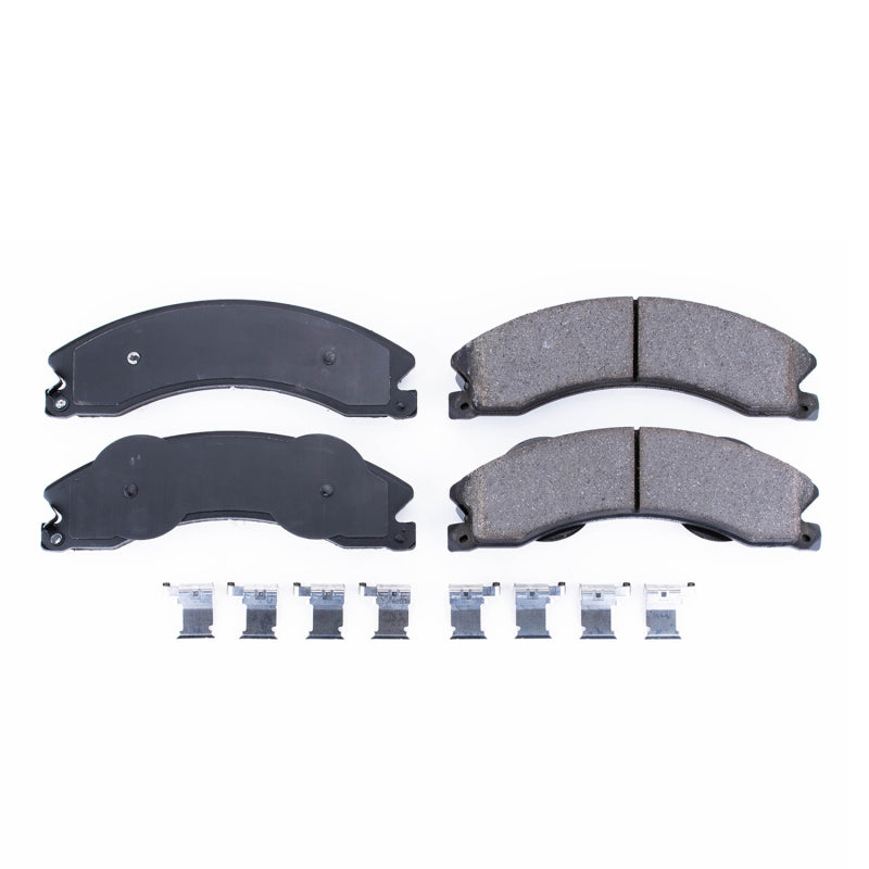 Power Stop 2011 GMC Sierra 2500 HD Front or Rear Z17 Evolution Ceramic Brake Pads w/Hardware - DTX Performance