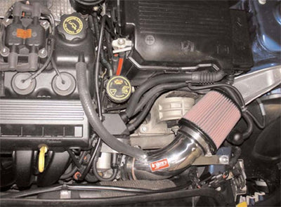 Injen 2000-06 Mini Cooper N/A (Non S) Polished Short Ram Intake installed in engine bay, boosting performance for DTX Performance shop