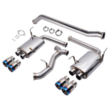 Load image into Gallery viewer, Injen 15-20 Subaru STI Cat Back Exhaust w/ Quad Titanium Tips - DTX Performance