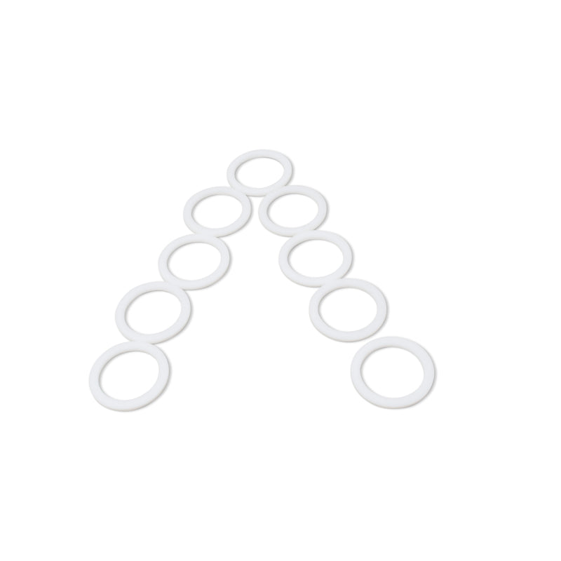 Russell Performance -6 AN PTFE Washers, ideal for performance upgrades and high performance auto parts from DTX Performance.
