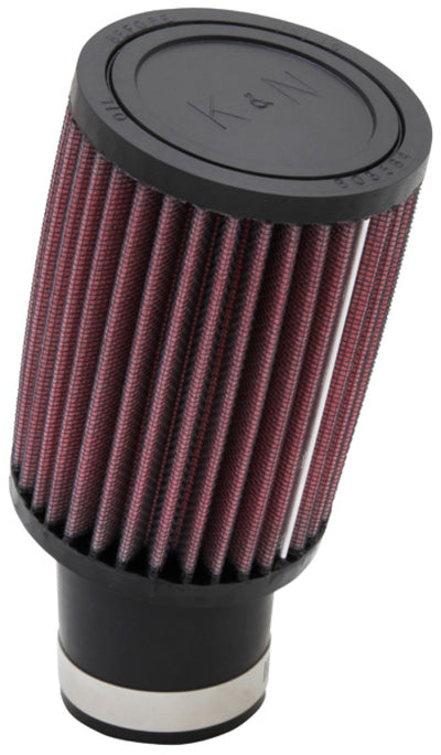 K&N Filter Universal Rubber Filter - Round Straight - Angled Flange for 81-82 Honda ATC250R 250, performance upgrades, high performance auto parts