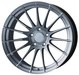Enkei RS05-RR 18x9.5 35mm ET 5x114.3 75.0 Bore Sparkle Silver Wheel