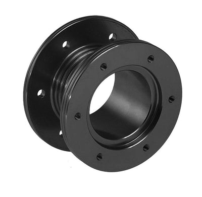 Sparco Steering Wheel Spacer Black for high performance car parts and upgrades by veteran-owned DTX Performance shop.