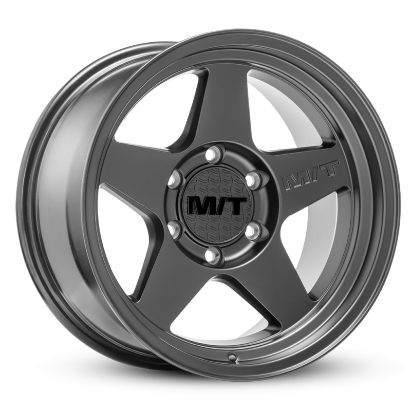 Mickey Thompson Open 5 Black Wheel - 17X9 6X5.5 BP 4.53in BS -12 Offset 108.1mm Bore - DTX Performance