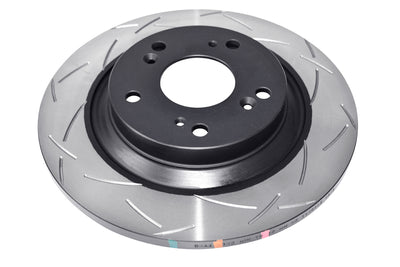 DBA 00-05 S2000 Rear Slotted 4000 Series Rotor for high performance brakes; ideal for performance car parts, tuning, upgrades at DTX Performance.