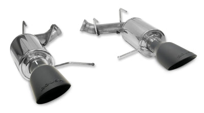 Roush 11-14 Mustang V6 Black Tip Axle Back Exhaust