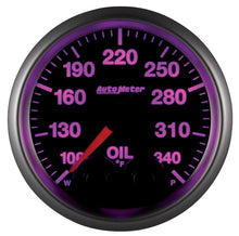 Load image into Gallery viewer, Autometer Elite 52mm 100-340 Deg F Oil Temp Peak &amp; Warn w/ Electronic Control Gauge for performance car parts