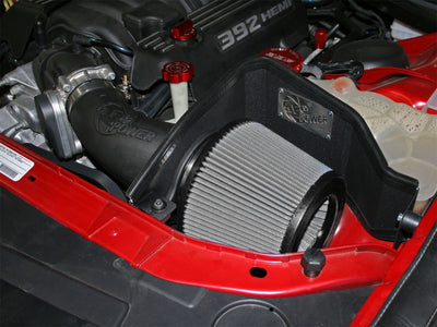 aFe MagnumFORCE Intake Stage-2 Pro DRY S 11-12 Dodge Challenger/Charger/Chrysler 300, SRT8 V8 6.4L performance car part