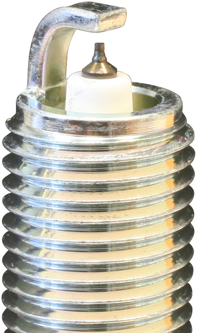 Close-up of NGK Laser Iridium Spark Plug