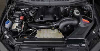 K&N 17-20 Ford F150/Raptor V6 3.5L NextGen Cold Air Intake under hood, performance car parts, DTX Performance