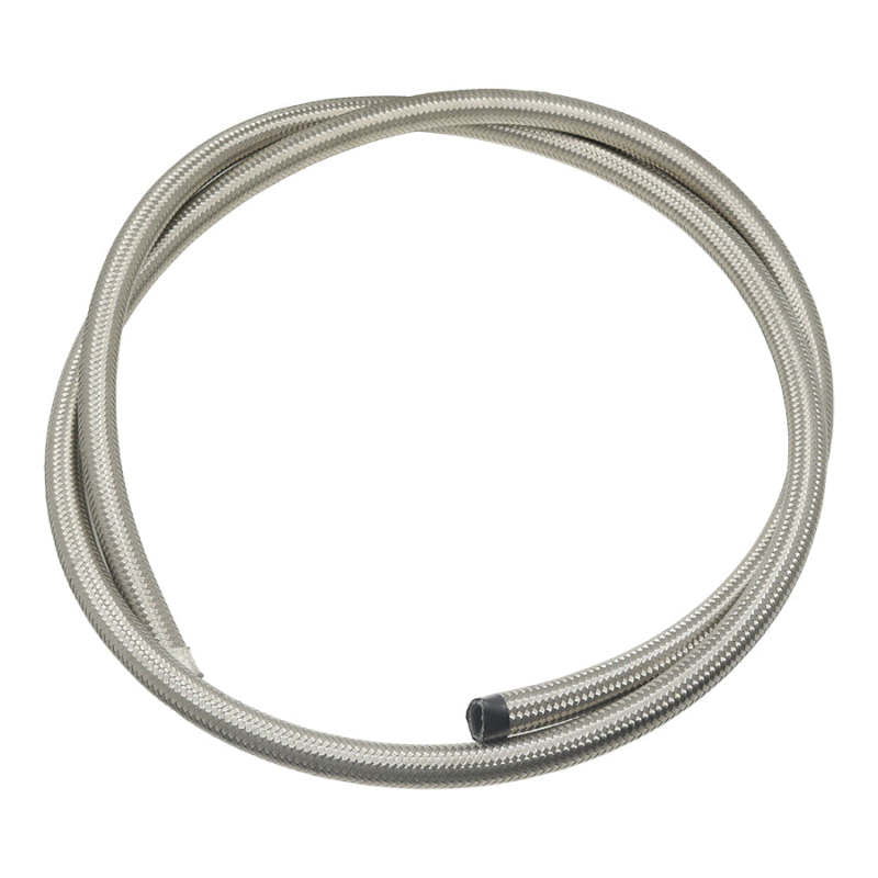 DeatschWerks 6AN Stainless Steel Double Braided PTFE Hose - 6ft - DTX Performance