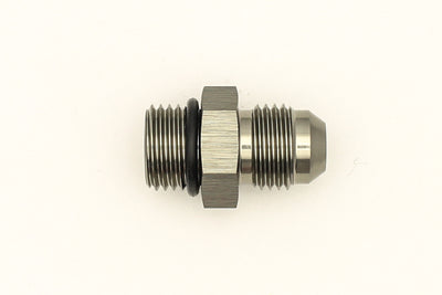 DeatschWerks 6AN ORB Male To 6AN Male Flare Adapter with O-Ring for performance car parts and upgrades