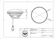 Load image into Gallery viewer, Oracle Jeep Wrangler JL/Gladiator JT 7in. High Powered LED Headlights (Pair) - Dynamic technical drawing