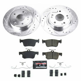 Power Stop 18-19 Honda Accord Rear Z23 Evolution Sport Brake Kit for performance upgrades at DTX Performance
