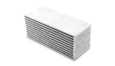 Vibrant 10in W x 4in H x 4in Thick Water to Air Intercooler Core for performance car parts by DTX Performance, high-performance auto parts