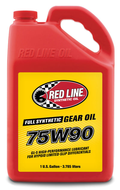 Red Line 75W90 GL-5 Gear Oil - Gallon for performance car upgrades