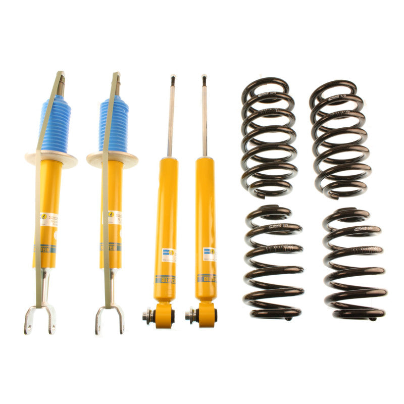 Bilstein B12 2005 Audi A6 Quattro Base Front and Rear Complete Suspension Kit - DTX Performance