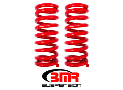 BMR 67-69 1st Gen F-Body Small Block Front Lowering Springs - Red, performance car parts by DTX Performance.