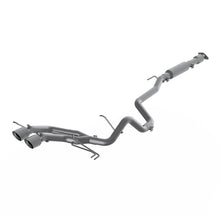 Load image into Gallery viewer, MBRP 13-18 Hyundai Veloster Turbo 4.0in OD Tips Dual Outlet 2-1/2in AL Cat Back exhaust system