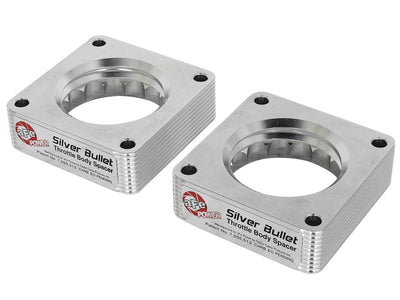 aFe Silver Bullet Throttle Body Spacer 09-18 Nissan 370Z V6-3.7L (VQ37VHR) DTX Performance car parts
