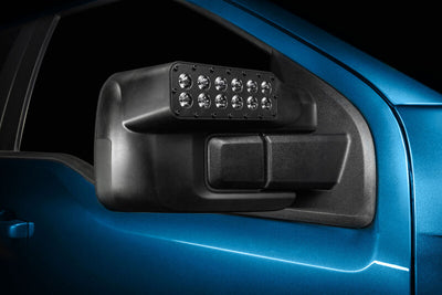 Oracle 21-25 Ford F150 LED Off-Road Side Mirror Ditch Lights - White LED, performance car tuning, aftermarket performance part