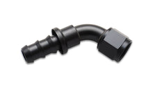 Load image into Gallery viewer, Vibrant Push-On 60 Degree Hose End Elbow FittingSize -8AN for high performance car tuning and upgrades available at DTX Performance.