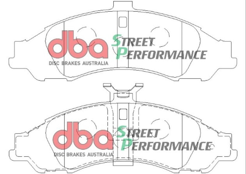 DBA 04 Pontiac GTO SP500 Front Brake Pads - DTX Performance