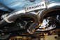 Invidia 15+ Subaru WRX/STI 4Dr Q300 Twin Outlet Rolled Titanium Burnt Quad Tip Cat-Back Exhaust under a car