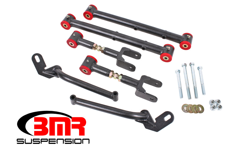 BMR 78-87 G-Body Adj. Rear Suspension Kit - Black Hammertone - DTX Performance