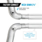 Stainless Works 15-25 Mustang GT Lead Pipe Kit - Factory Connect
