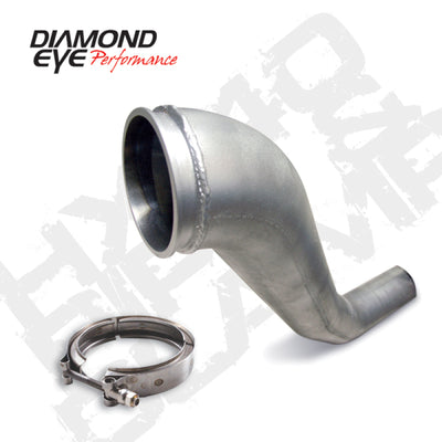 Diamond Eye KIT 4in DWNP HX40 TURBO-DIRECT FLANGE W/ V-Band CLAMP AL DODGE 94-02 - performance car parts