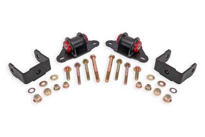BMR 14-19 Chevrolet Corvette C7 Polyurethane Transmission/Differential Mount - Black Hammertone, performance car parts