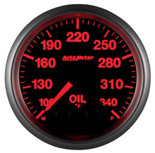 Load image into Gallery viewer, Autometer Elite 52mm 100-340 Deg F Oil Temp Peak &amp; Warn w/ Electronic Control Gauge for performance car tuning