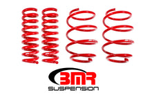 Load image into Gallery viewer, BMR 16-17 6th Gen Camaro V8 Performance Version Lowering Springs (Set Of 4) - Red - DTX Performance