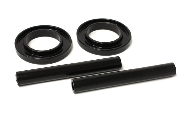 Energy Suspension 83-04 Ford Mustang SVO Black Front Spring Isolator Set, high performance auto parts, suspension kits, DTX Performance