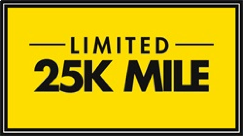 Limited 25K Mile warranty badge image
