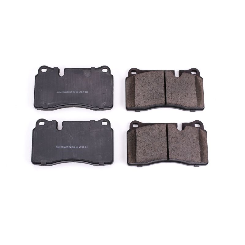 Power Stop 06-09 Land Rover Range Rover Front Z16 Evolution Ceramic Brake Pads - DTX Performance