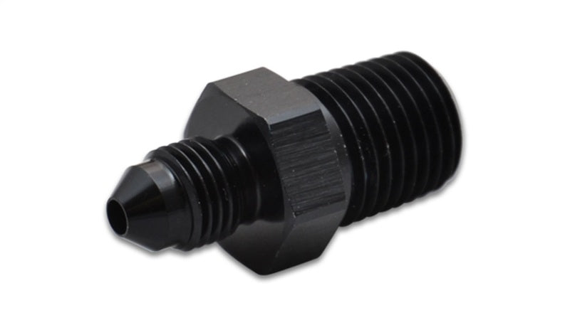 Vibrant Straight Adapter Fitting Size -3AN x 1/4in NPT, performance car parts, high performance auto parts by DTX Performance