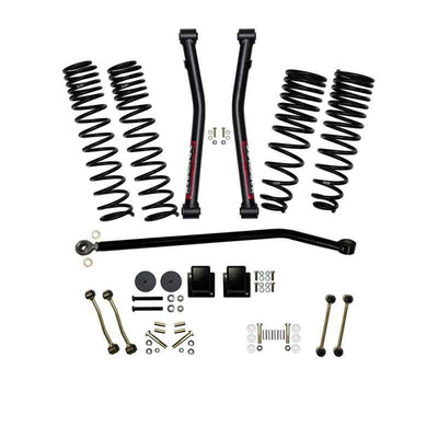 Skyjacker Suspension Lift Kit Components 3.5in Front 2in Rear 2020 Jeep Gladiator JT Non-Rubicon for performance car tuning