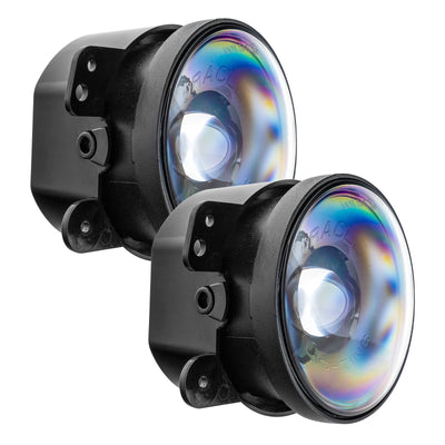 Oracle Jeep Wrangler JK/JL/JT High Performance W LED Fog Lights for enhanced visibility